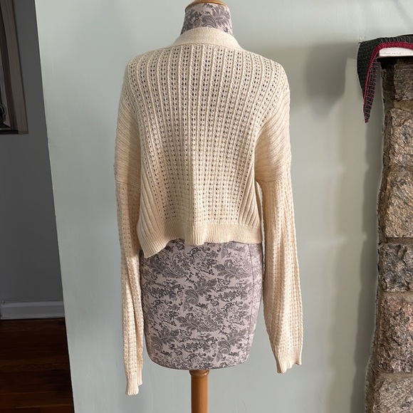 NWOT tags ASOS open stitch detail button cardigan - Picture 4 of 5